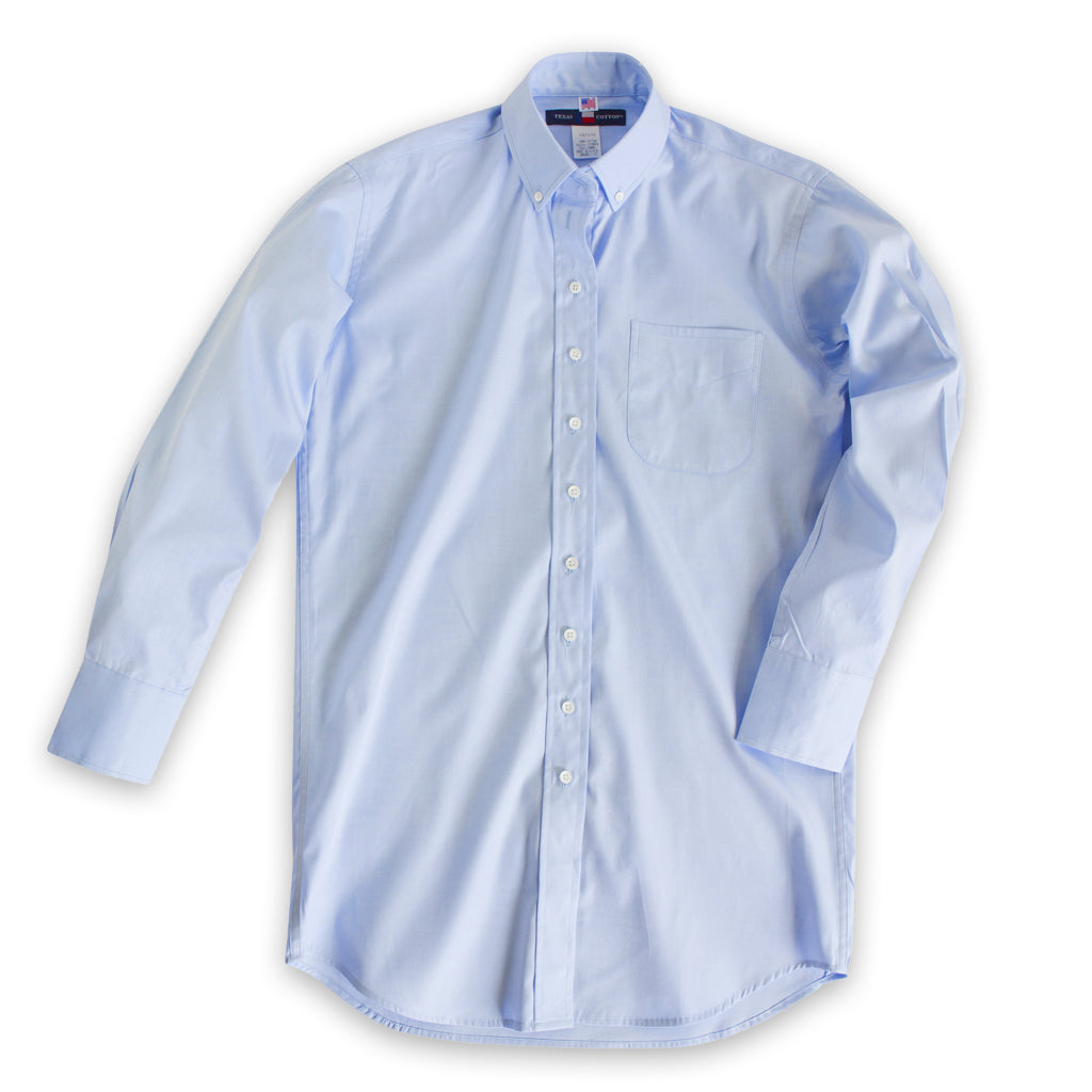 Chambray Blue Boyfriend Shirt, Loungewear & Sleep Shirt