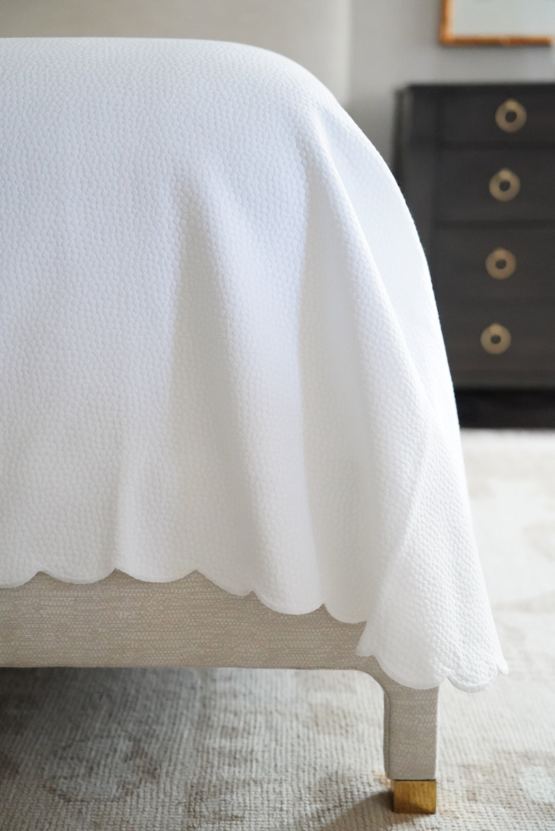 Droplet Matelassé Coverlet