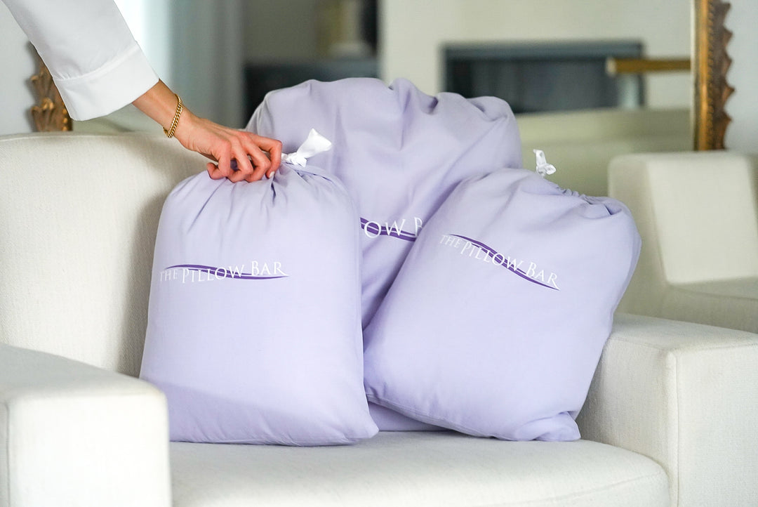 Lavender Canvas Bag