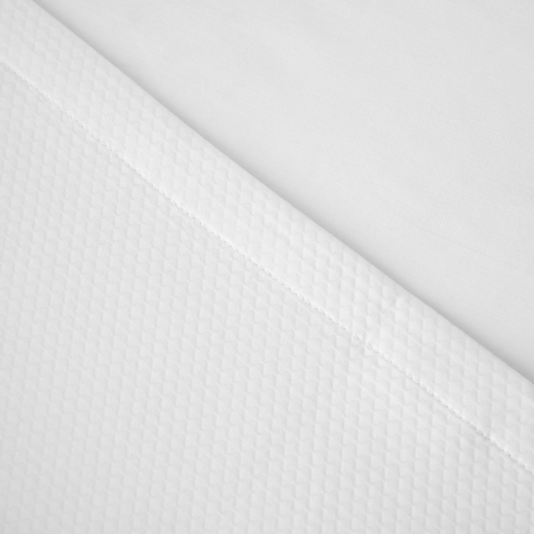 Caption: Straight edge finish.