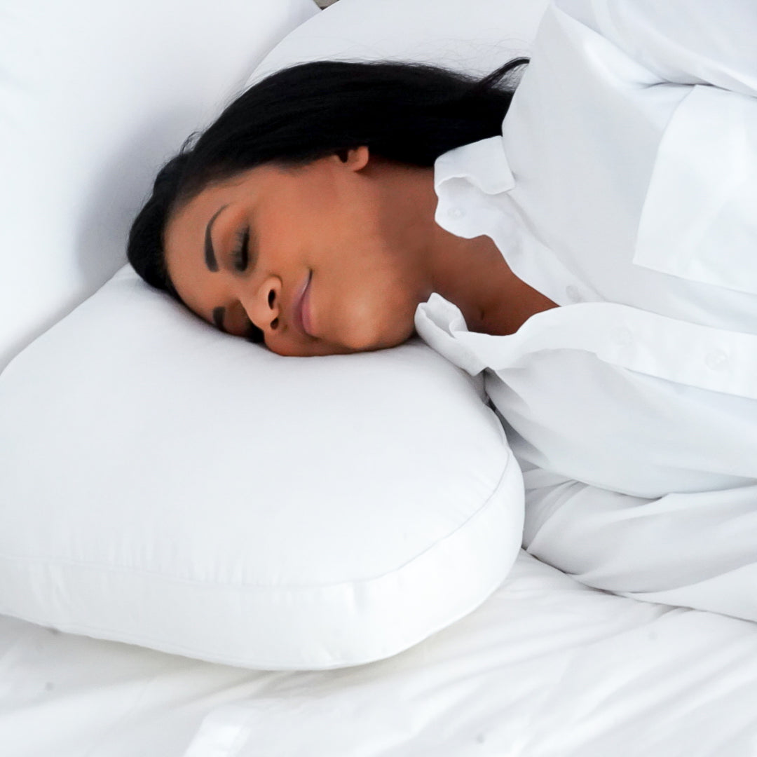 Hybrid Pillow For Back & Side Sleepers - Neck Support Pillow
