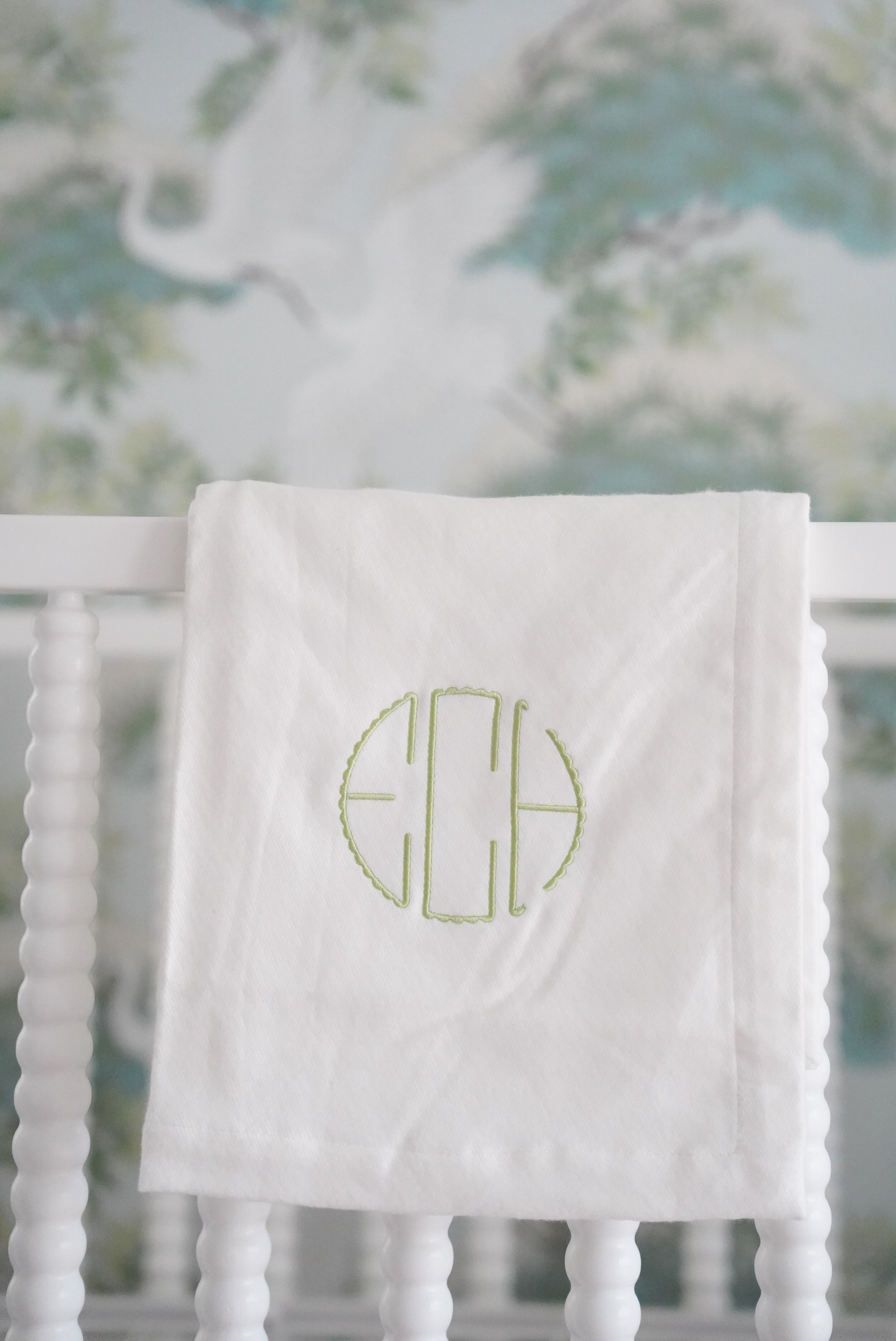 Cashmere baby blanket discount monogrammed