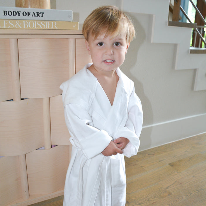 Caption: Model is 2 years 3 months old and 37 inches tall. Wearing size Small.